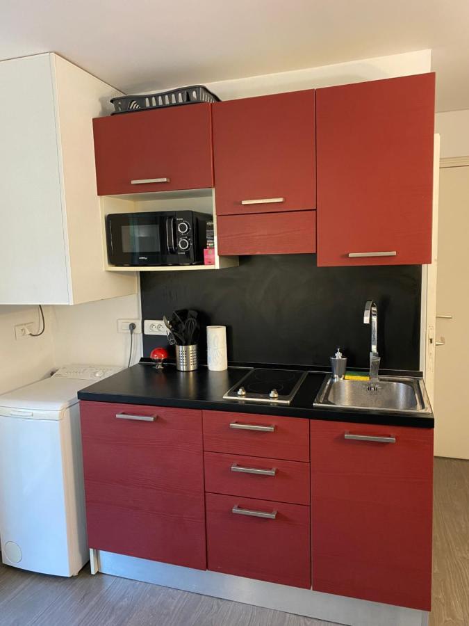 Ferienwohnung Studio Avec Terrasse, Vue Sur Jardin Nizza Exterior foto